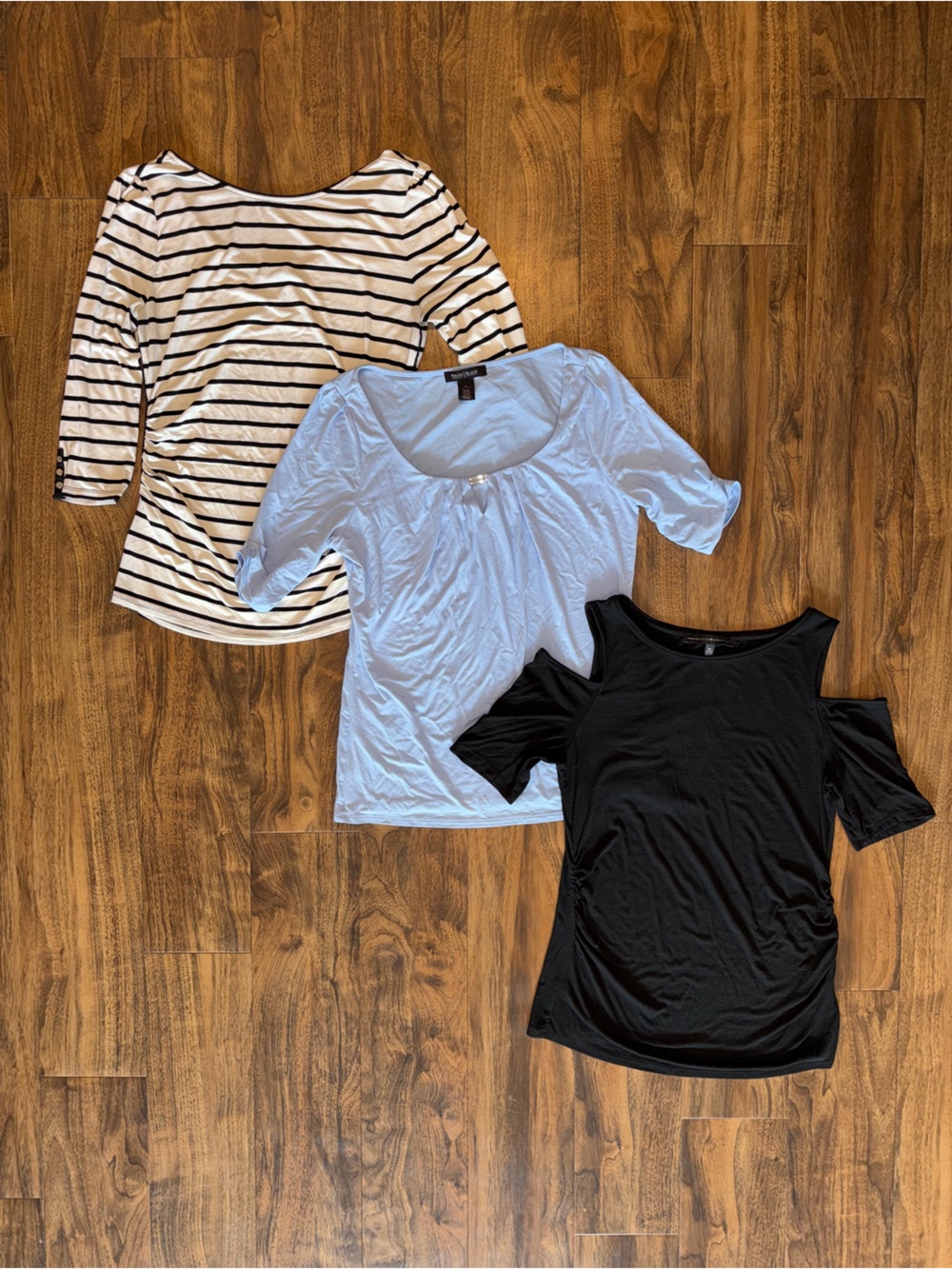 WHBM Basic Long Sleeve Tops - Set of 3